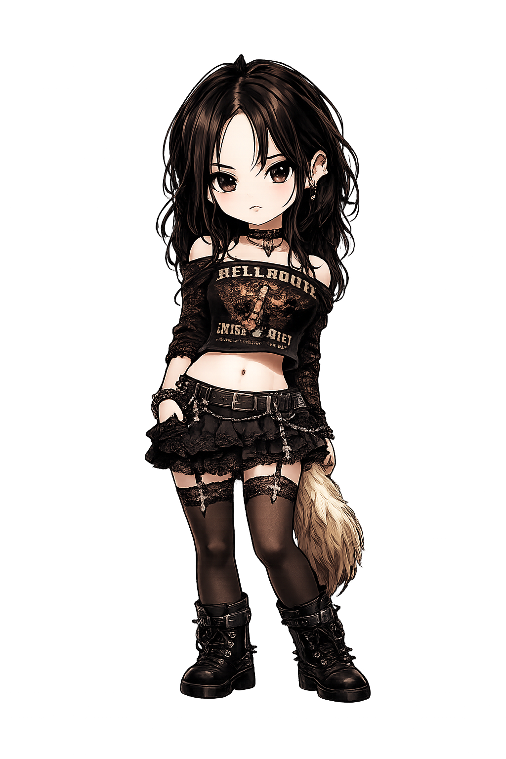 Chriswave Gothic skin portrait